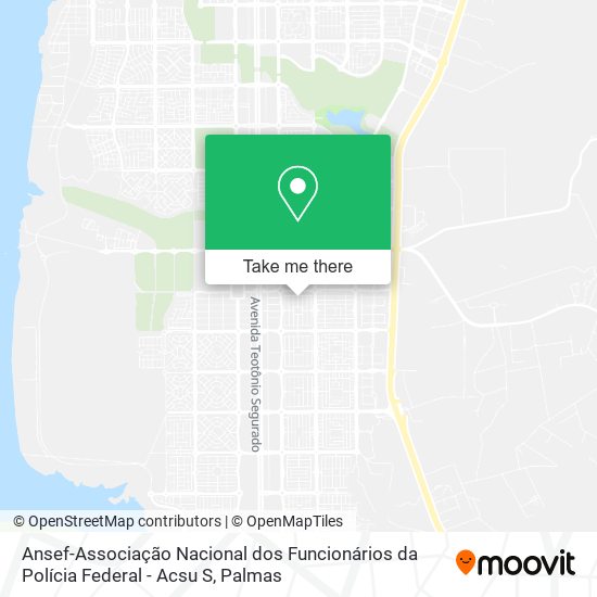 Ansef-Associação Nacional dos Funcionários da Polícia Federal - Acsu S map