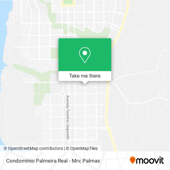 Condomínio Palmeira Real - Mrv map