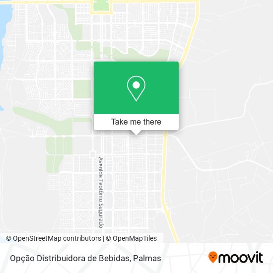 Opção Distribuidora de Bebidas map