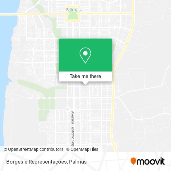 Mapa Borges e Representações