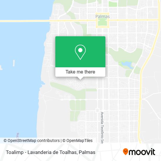 Toalimp - Lavanderia de Toalhas map