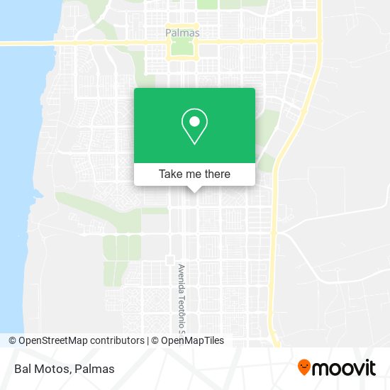 Bal Motos map