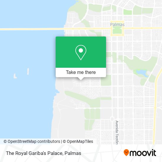 The Royal Gariba's Palace map
