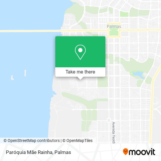 Paróquia Mãe Rainha map