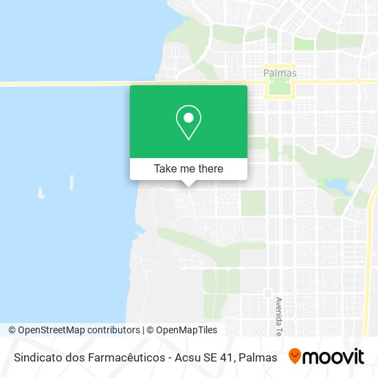 Sindicato dos Farmacêuticos - Acsu SE 41 map