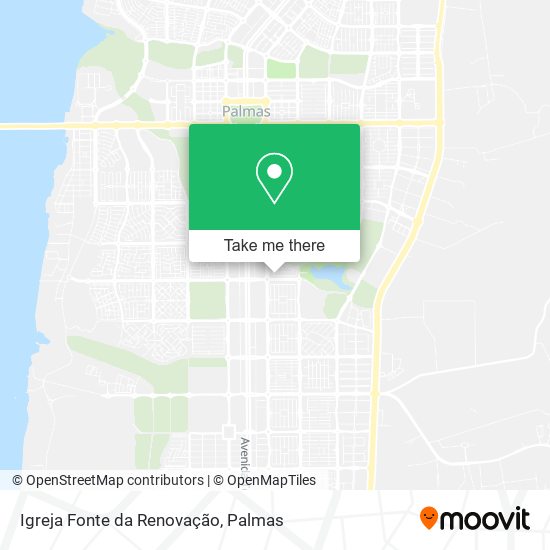 Igreja Fonte da Renovação map