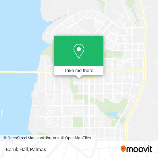 Baruk Hall map