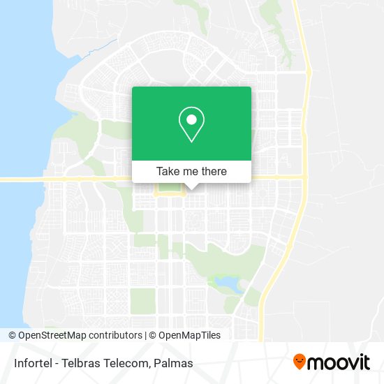 Infortel - Telbras Telecom map