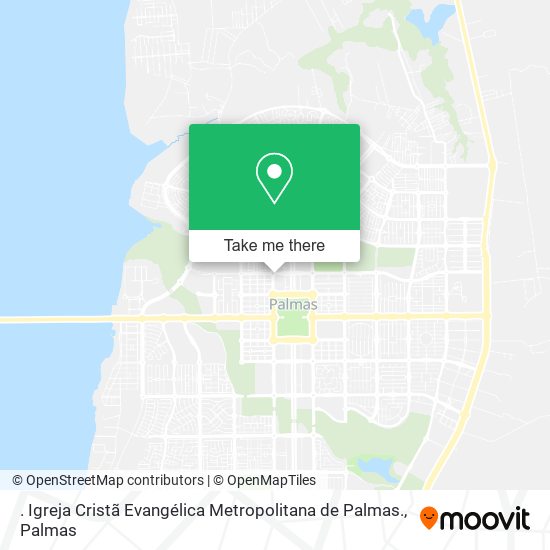 . Igreja Cristã Evangélica Metropolitana de Palmas. map
