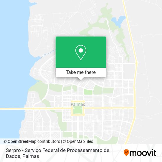 Serpro - Serviço Federal de Processamento de Dados map