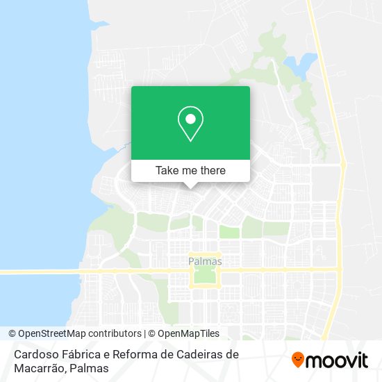 Mapa Cardoso Fábrica e Reforma de Cadeiras de Macarrão