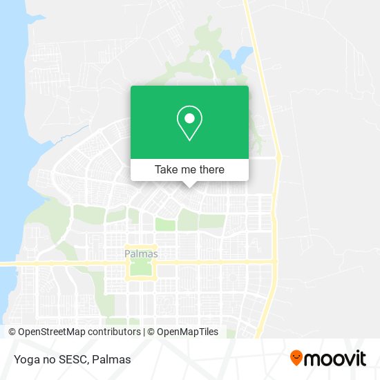 Yoga no SESC map