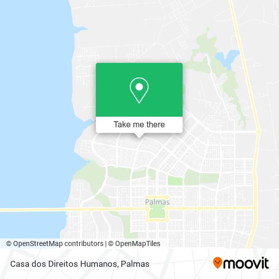 Casa dos Direitos Humanos map