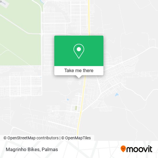 Magrinho Bikes map