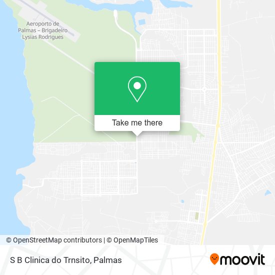S B Clinica do Trnsito map