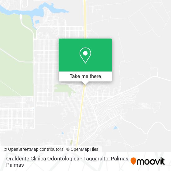 Oraldente Clínica Odontológica - Taquaralto, Palmas map