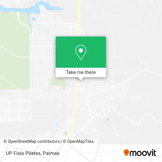 UP Fisio Pilates map