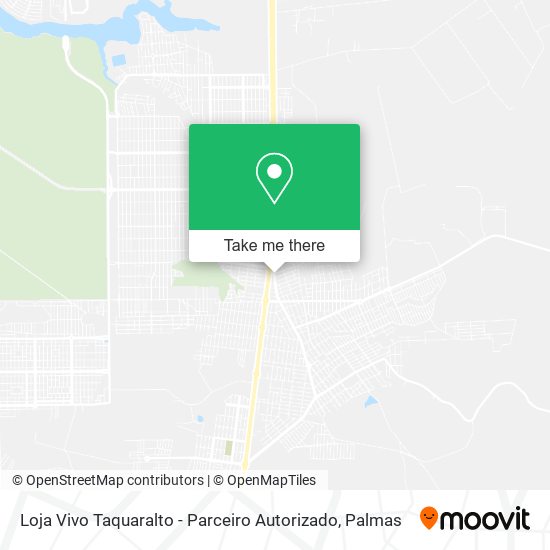 Loja Vivo Taquaralto - Parceiro Autorizado map