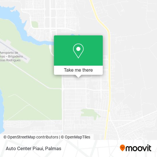 Auto Center Piaui map