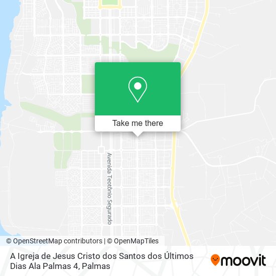 A Igreja de Jesus Cristo dos Santos dos Últimos Dias Ala Palmas 4 map