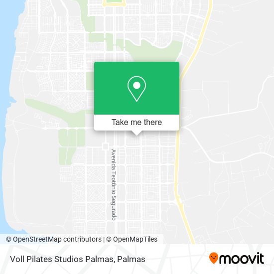 Voll Pilates Studios Palmas map