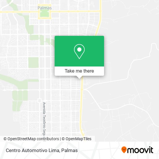 Centro Automotivo Lima map