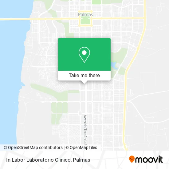 In Labor Laboratorio Clinico map