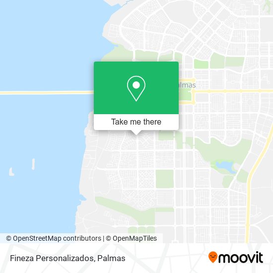 Fineza Personalizados map
