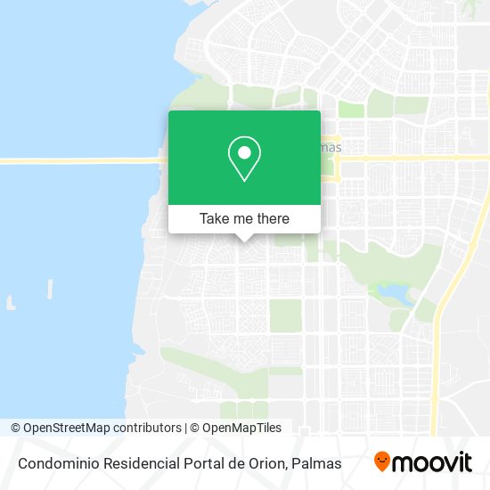 Condominio Residencial Portal de Orion map