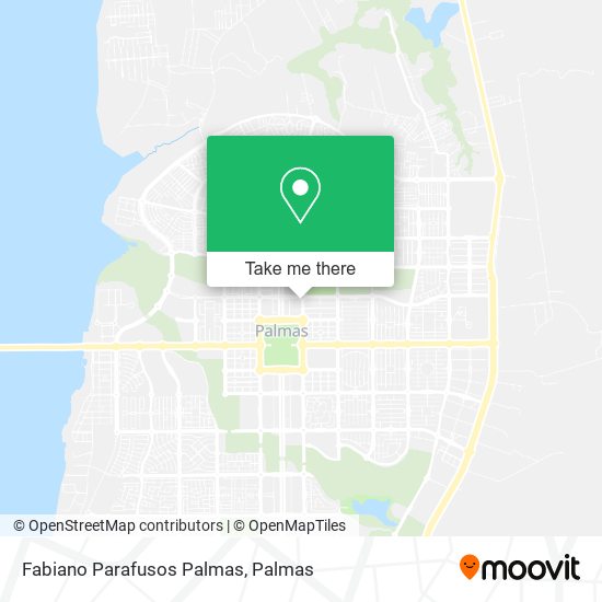 Mapa Fabiano Parafusos Palmas