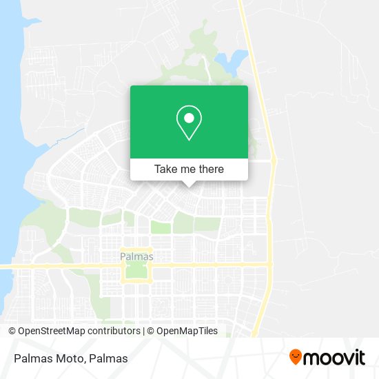 Palmas Moto map