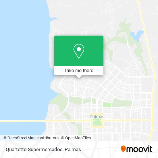 Quartetto Supermercados map