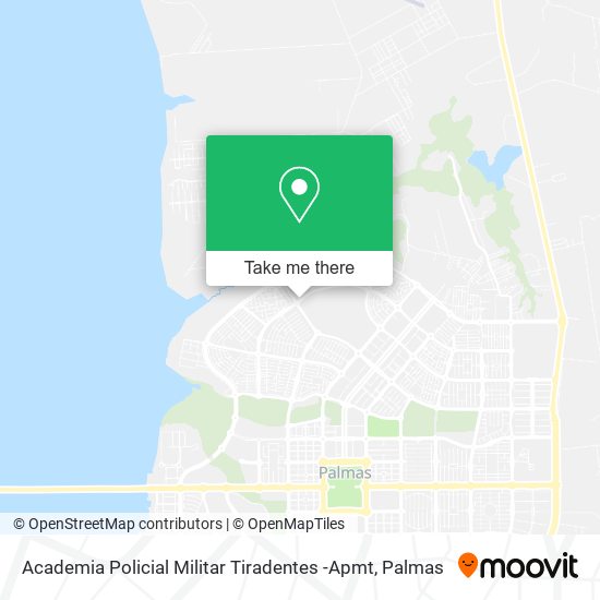 Academia Policial Militar Tiradentes -Apmt map