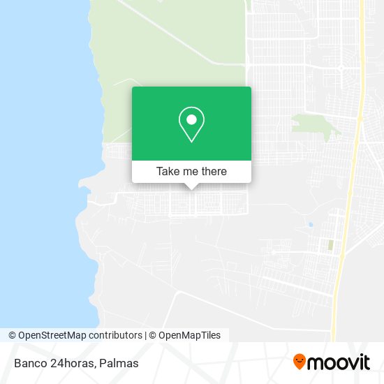 Banco 24horas map