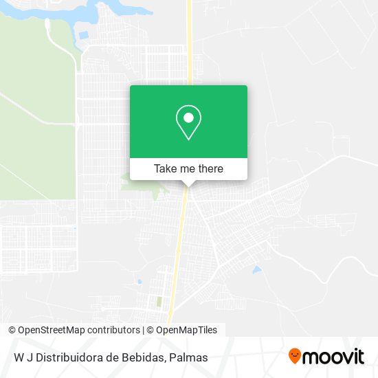 W J Distribuidora de Bebidas map