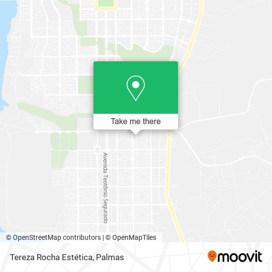 Tereza Rocha Estética map