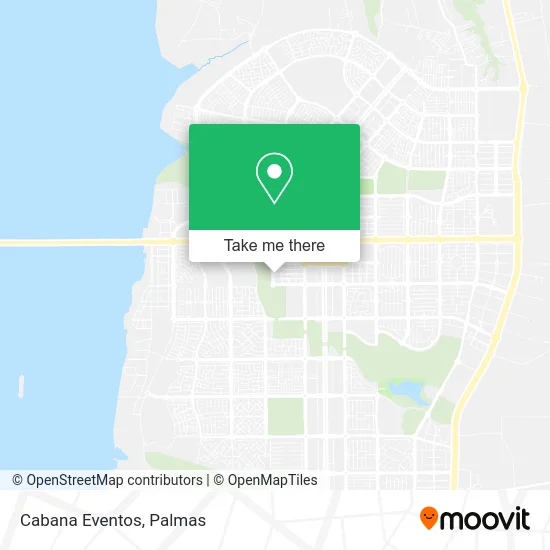 Cabana Eventos map