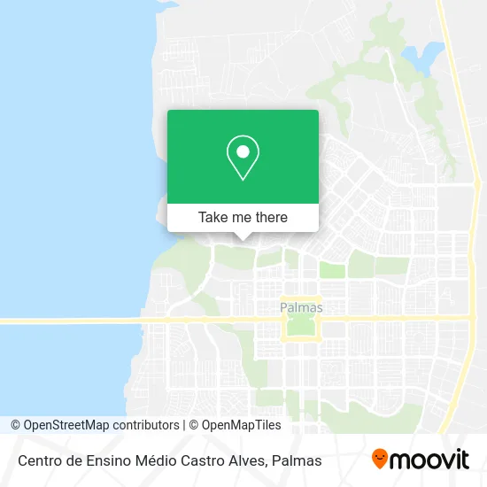 Centro de Ensino Médio Castro Alves map