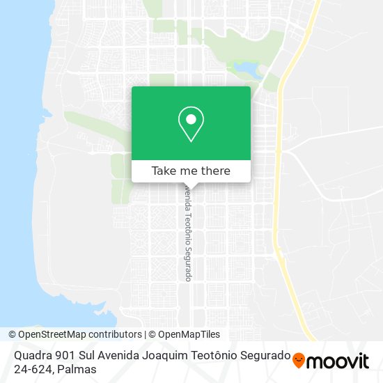 Quadra 901 Sul Avenida Joaquim Teotônio Segurado 24-624 map
