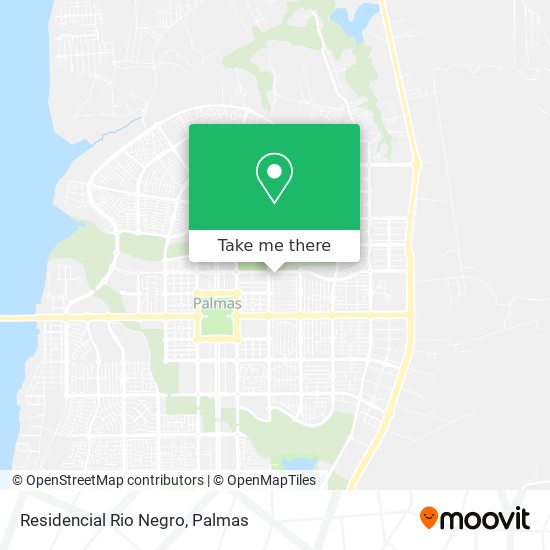 Mapa Residencial Rio Negro