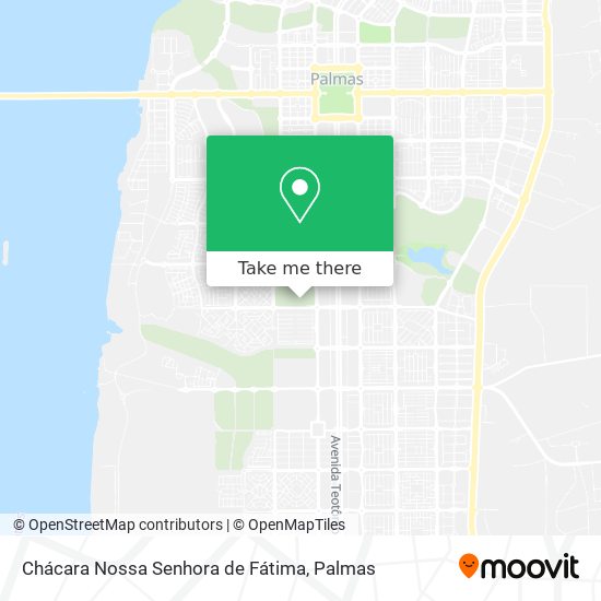 Chácara Nossa Senhora de Fátima map