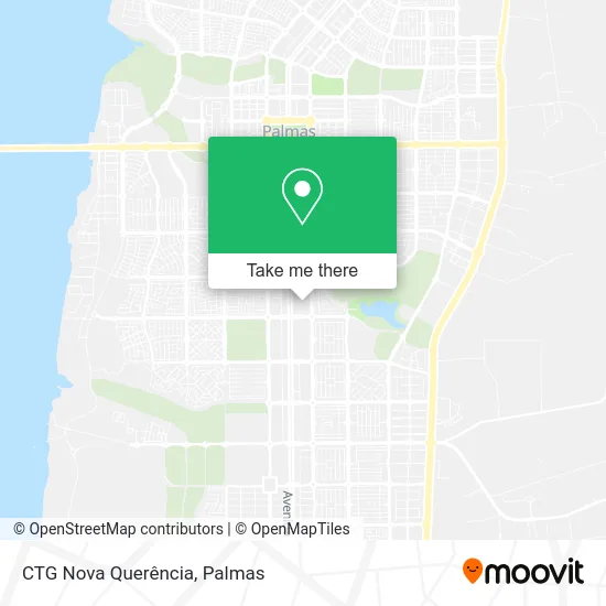CTG Nova Querência map