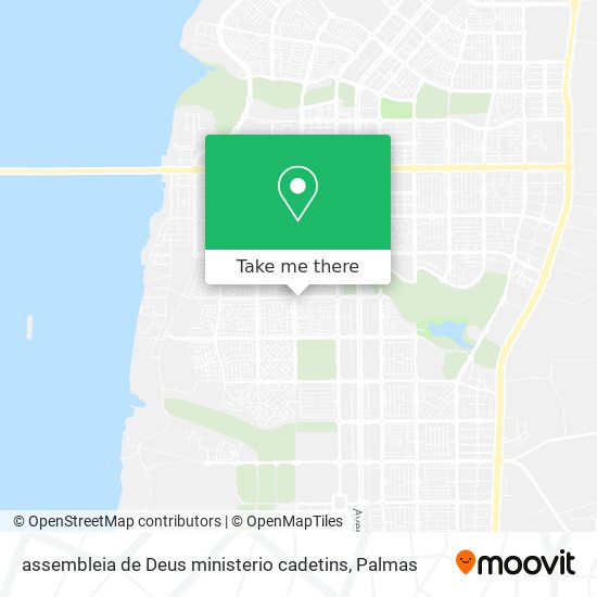 assembleia de Deus ministerio cadetins map