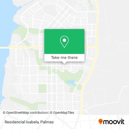 Residencial Isabela map