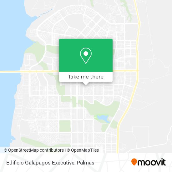 Edificio Galapagos Executive map