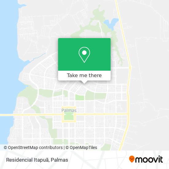 Residencial Itapuã map