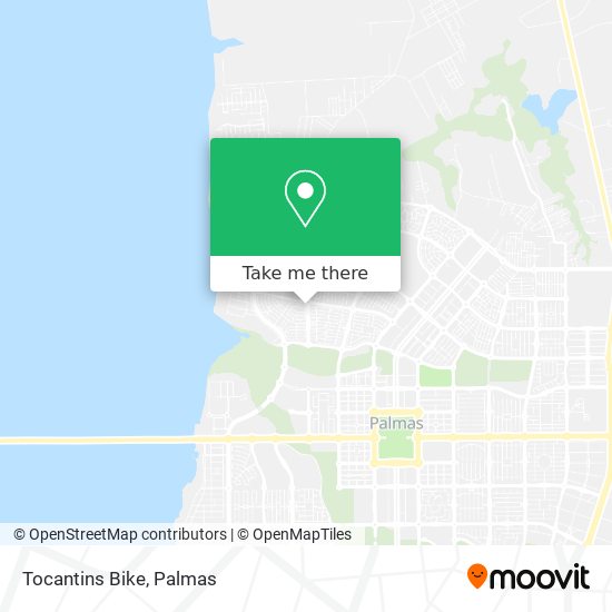 Tocantins Bike map