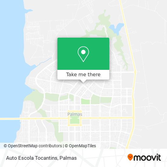 Auto Escola Tocantins map