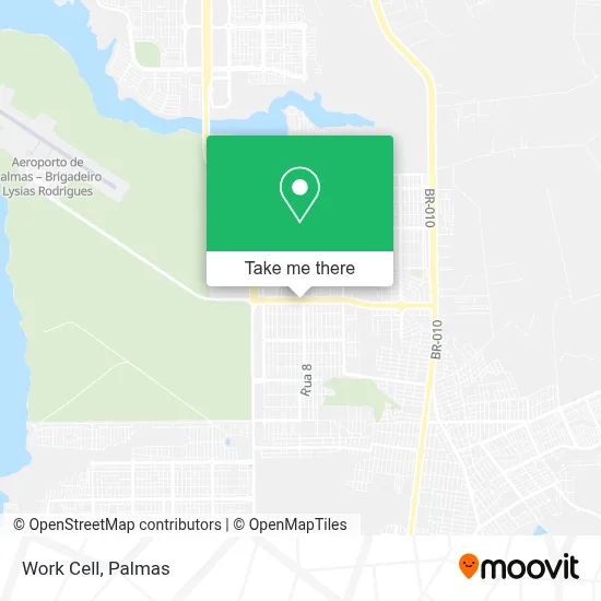 Work Cell map