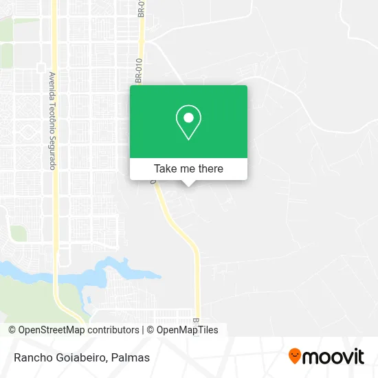 Rancho Goiabeiro map